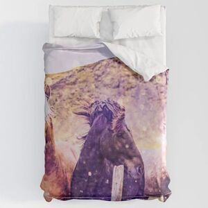 Society6 Southwestern Horse Duvet Twin XLong